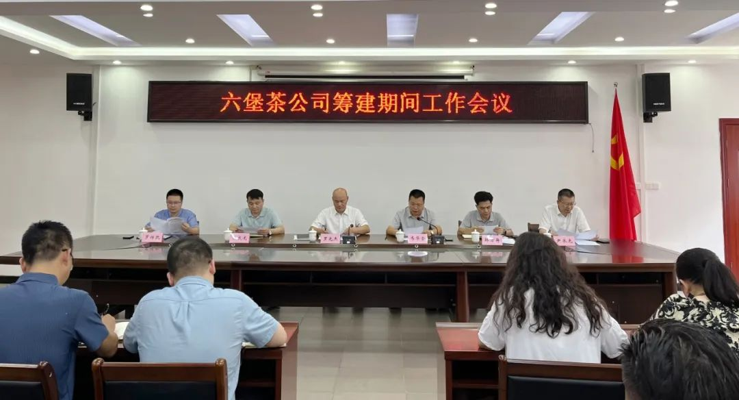 協力發展 共謀新局——廣西梧州六堡茶股份有限公司召開籌建期間工作會議